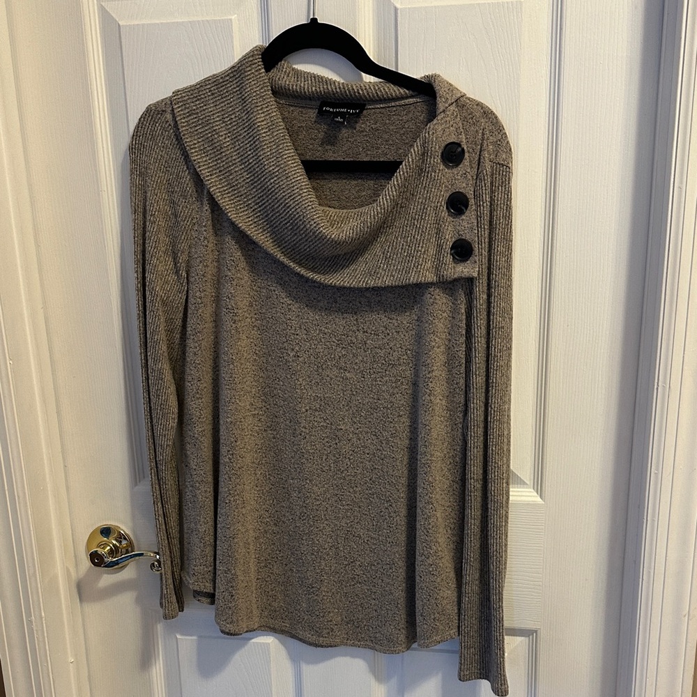 Perfect for Fall Button-Detail Sweater